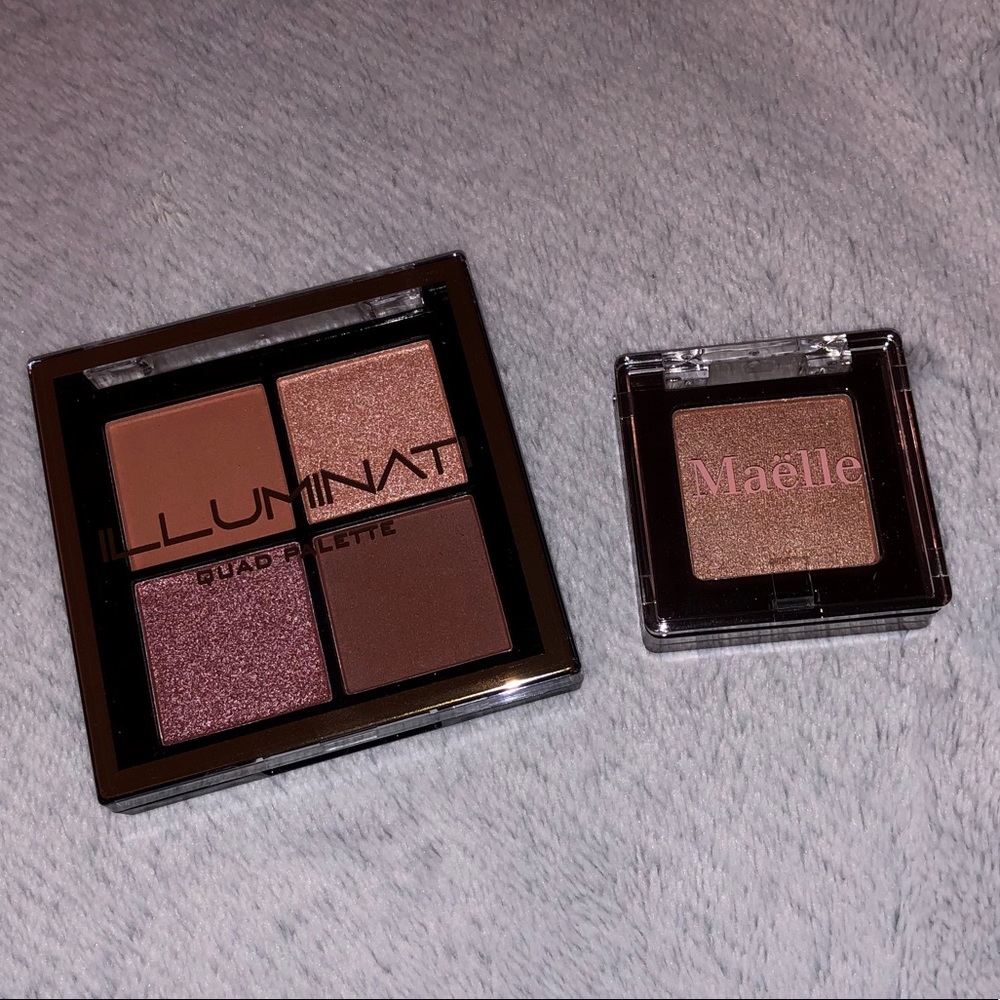 Maëlle & Illuminati nudes Eyeshadow bundle NEW